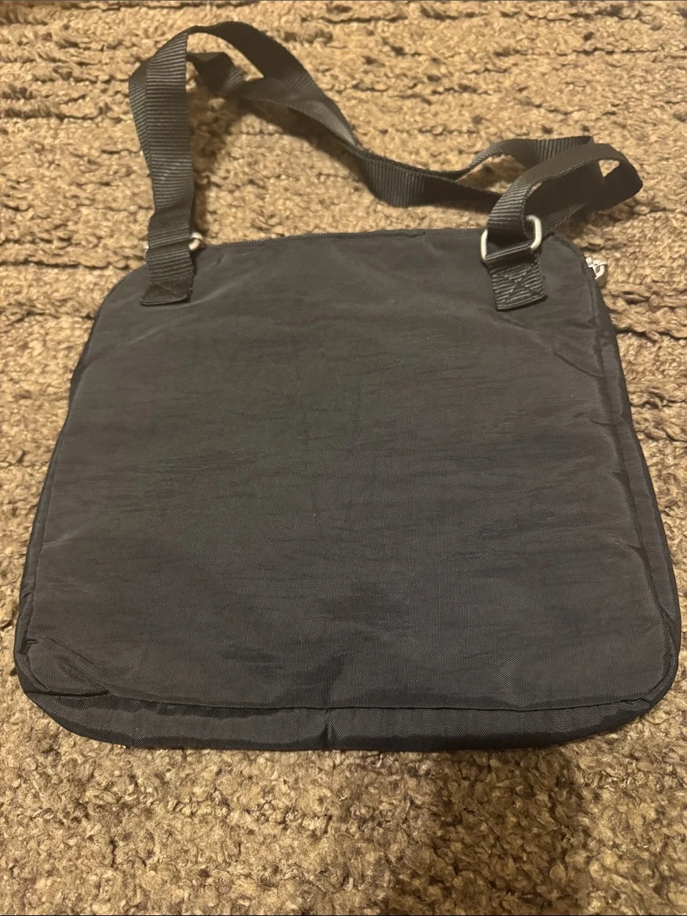 Baggallini Black Nylon Crossbody Shoulder Bag